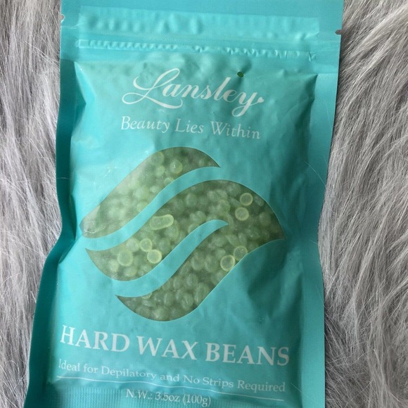 Lansley Wax Hard Beans & Oil Home Use 3.5 OZ No Strips Required Bundle Of 3 Item - Picture 3 of 4